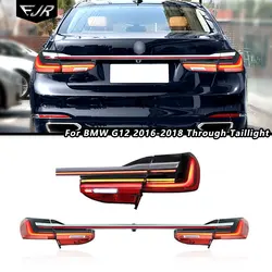 For BMW 7 Series G11 G12 2016-2018 Taillights LED Car Rear Tail Light Lamp Accessories Daytime Running Dynamic Turn Signal