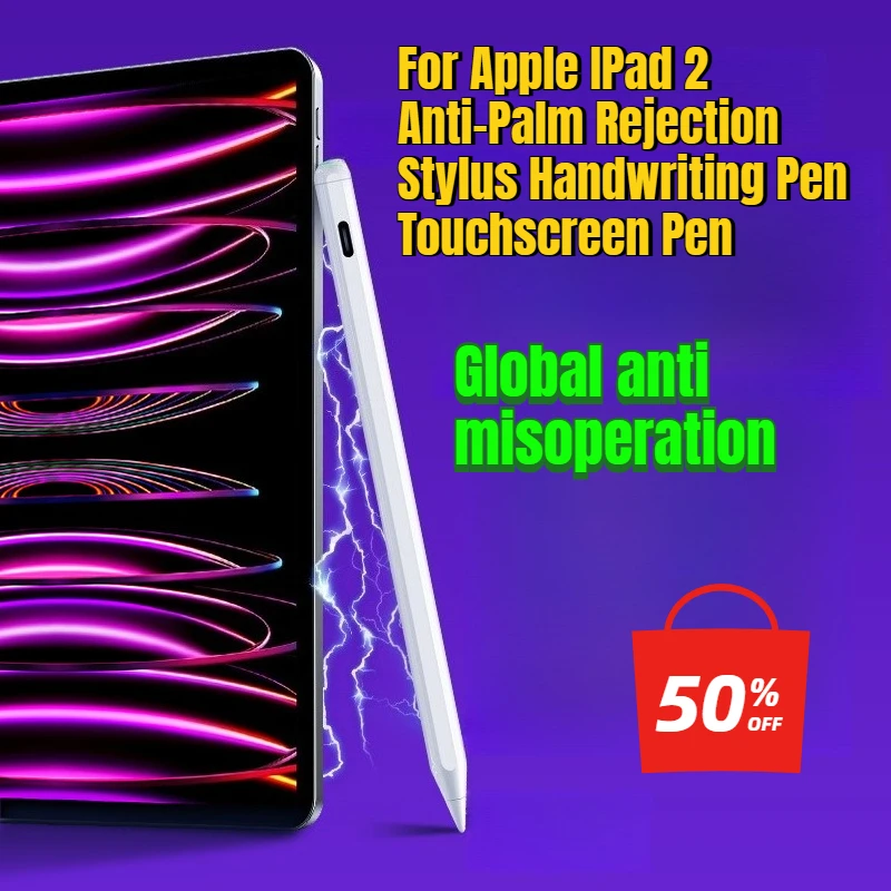 

For Apple IPad 2 Anti-Palm Rejection Stylus Handwriting Pen Touchscreen Pen