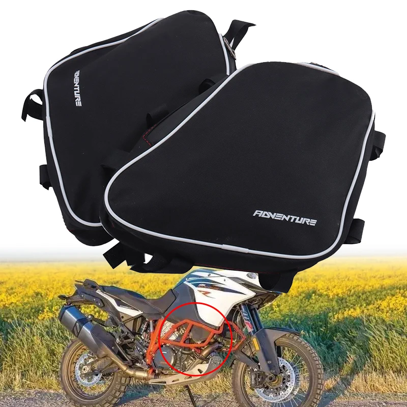 

For KTM 1050 1090 1190 1290 Adventure 2018-2024 Tool Placement Waterproof Bag Motorcycle Accessories Frame Crash Bar Bags