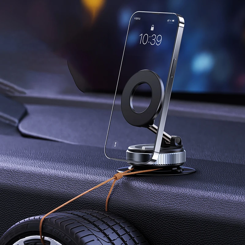 360 °   الدورية فراغ حامل هاتف السيارة المغناطيسي نموذج جديد لوحة القيادة الزجاج جبل متعدد السيناريو السيارات الملاحة الوقوف