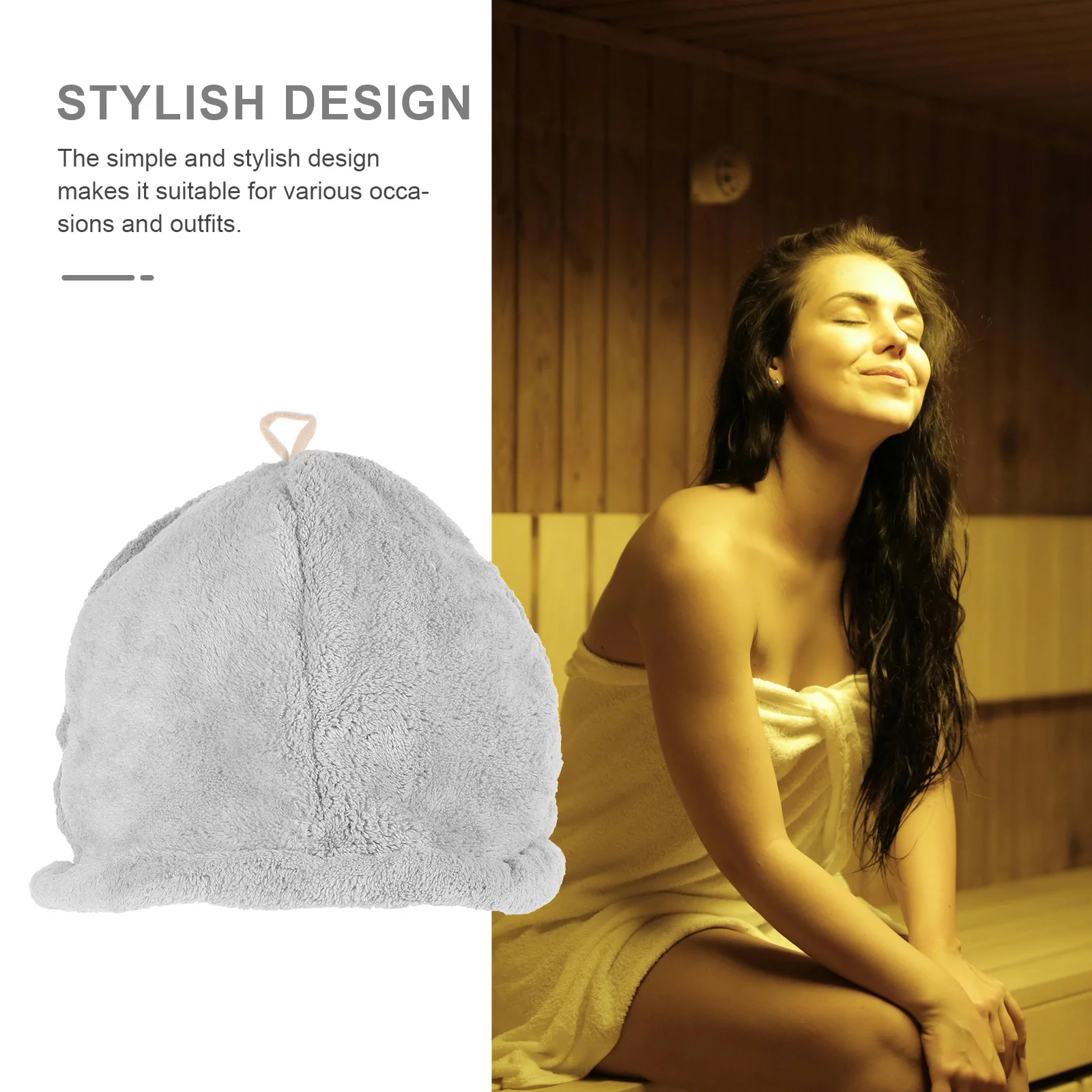 

Fleece Sauna Hat Breathable Wide Brim Bath Cap For Men Women Felt Shower Hat Sauna Men Shower Cap Room Accessory