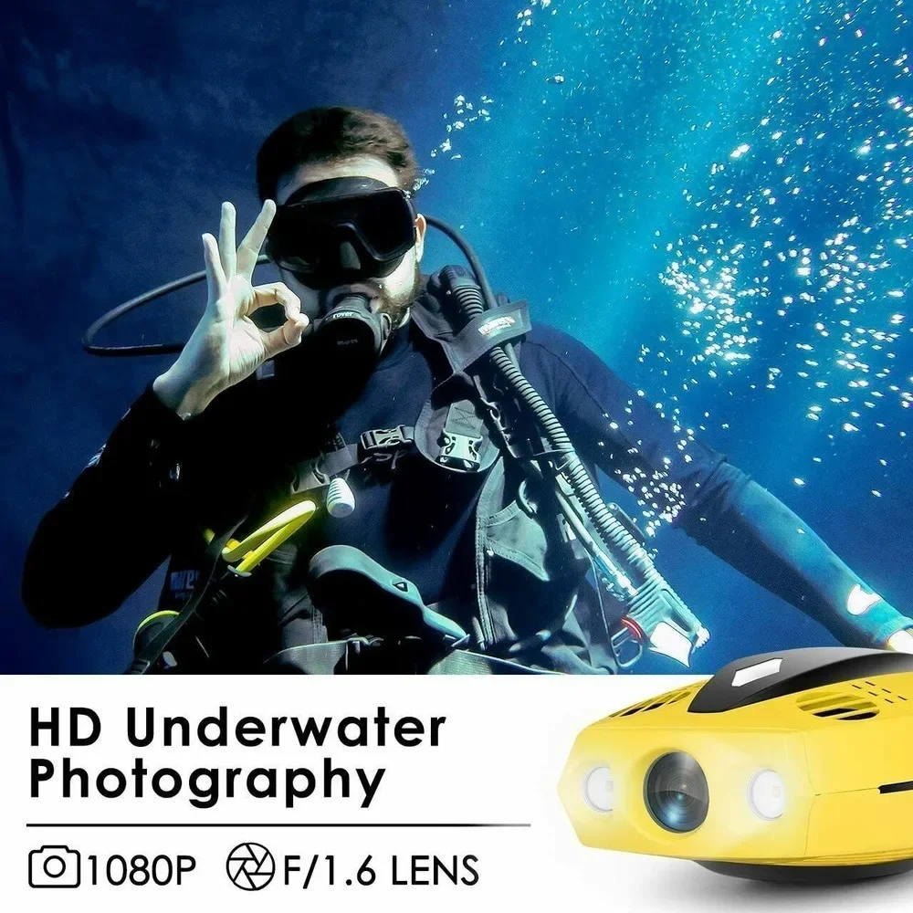 CHASING Dory Underwater Drone - 1080p Full HD, Real-Time Viewing, APP Control