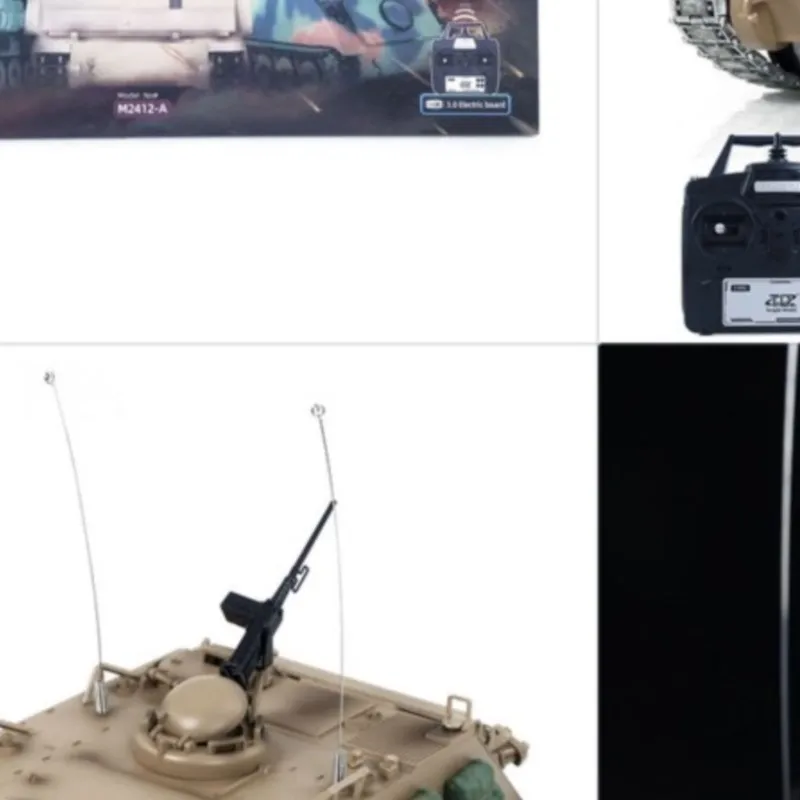 

Радиоуправляемый танк US Stock Toy TD 1/16 M2412-C M113A2 APC с инфракрасной вращающейся на 360° башней, электрический военный автомобиль с металлическими колесами, Panzer