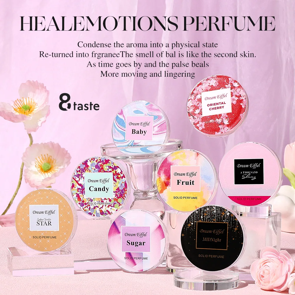 Celebrity Ladies Balm Pocket Solid Perfume Lasting Fragrance Cosmetics Fragrances & Deodorants