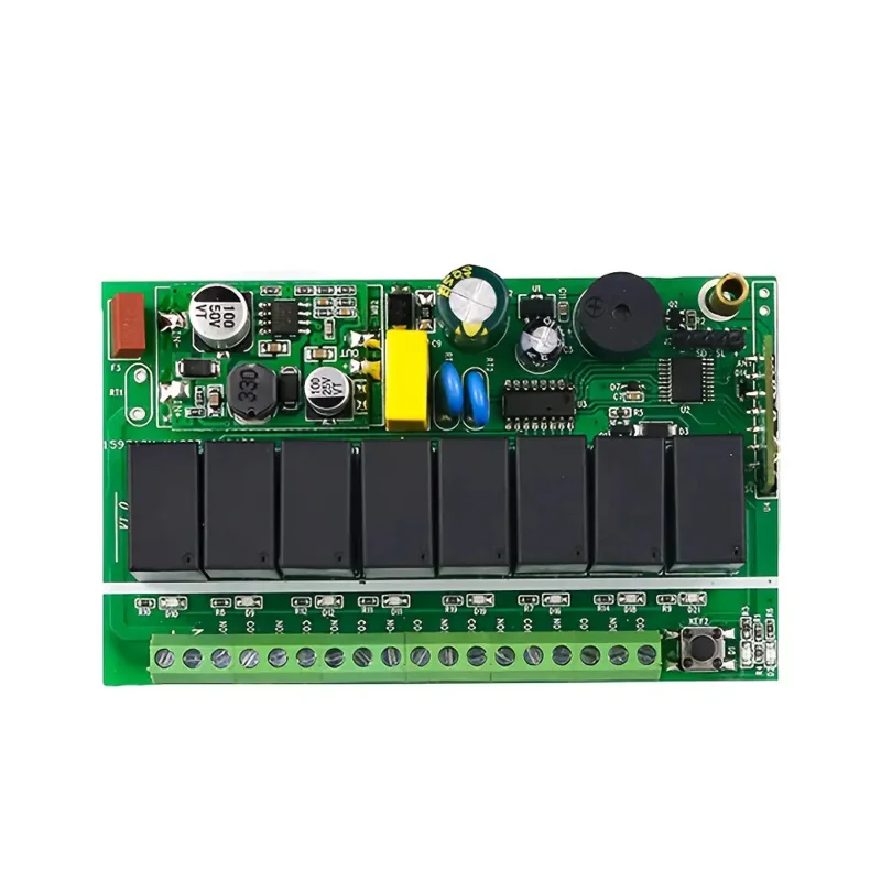 Professional Industrial Wireless Remote Control Receiver - 8 Channel，420-450MHz（433MHzInclude），DC12-36V，Universal FSK Transmitte