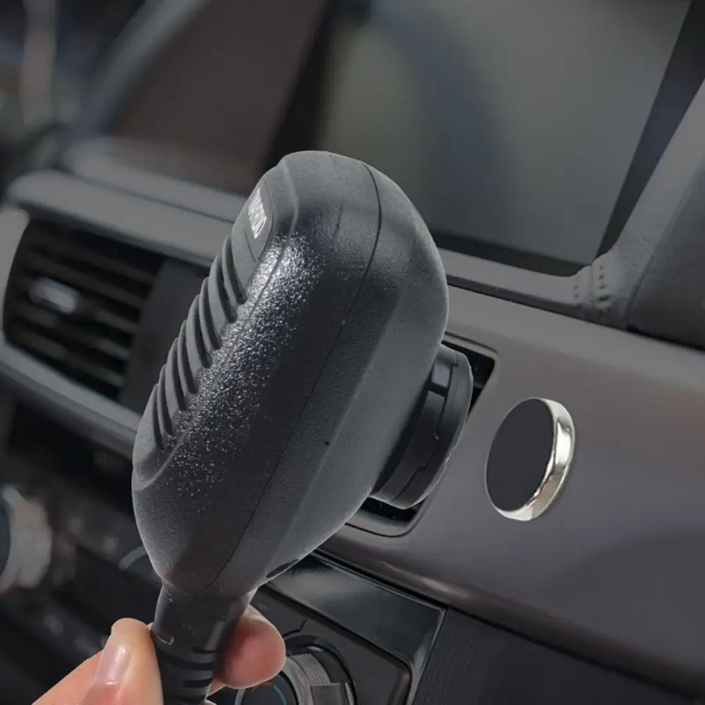 

Bracket Portable Magnetic Mic Holder Adhesive Back Buckle CB Mic Hanger Magnetic Radio Microphone Holder Hand Microphones