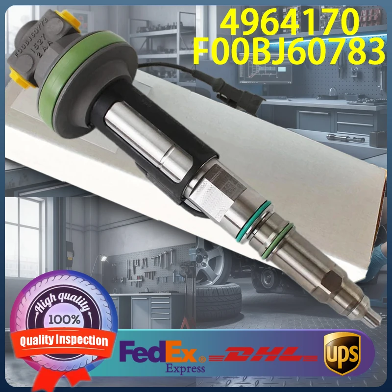 

4964170 High Quality Common Rail Diesel Fuel Injector F00BJ60783 for Cummins Engine K19 KTA19 QSK19