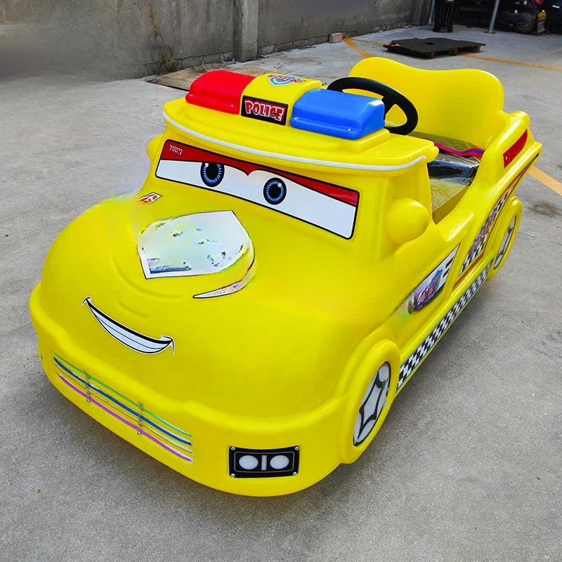 Amusement park kiddie rides police car amusement park kids bumper cars for sale