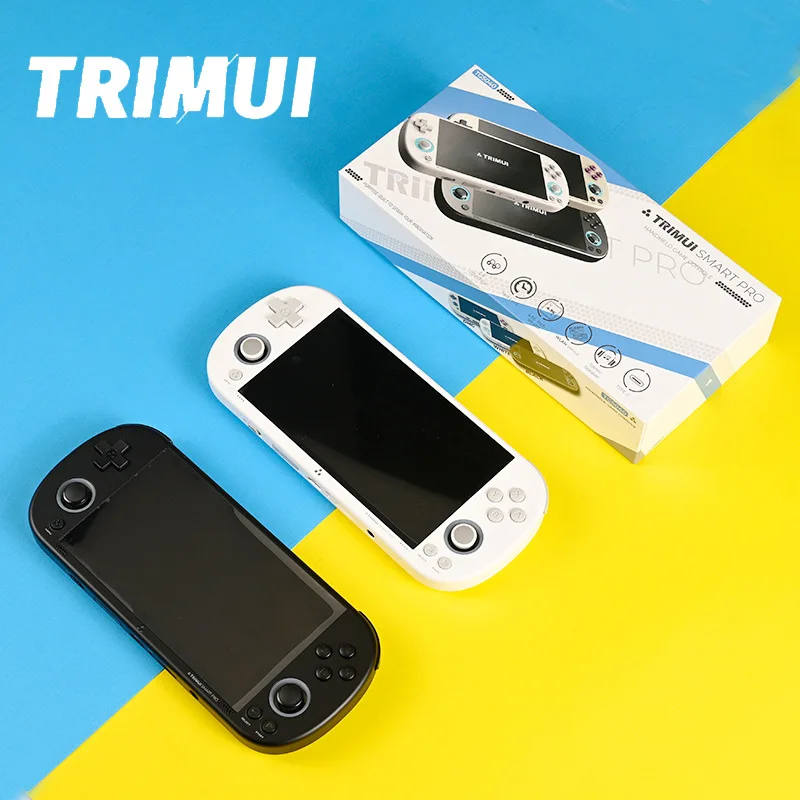 ماكينة ألعاب الأركيد المحمولة TRIMUI Smart pro 2025 مفتوحة المصدر عالية الوضوح شاشة 4.96 بوصة لوحة ألعاب للإلكترونيات الاستهلاكية #3
