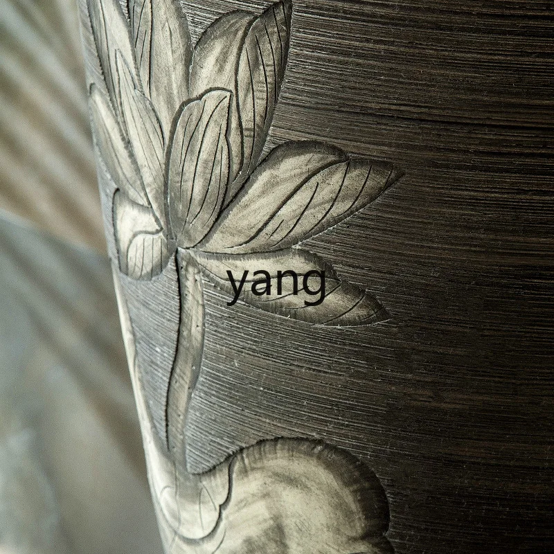 LH engraved column washbasin integrated washbasin floor-to-ceiling outdoor courtyard small apartment