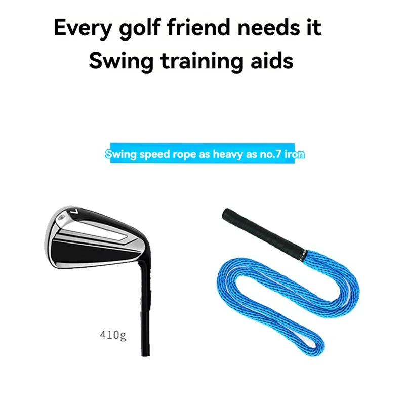 

Golf Swing Trainer Rope Portable Golf Training Swing Rope Outdoor Golf Speed Practice Equipment For Golf Learner
