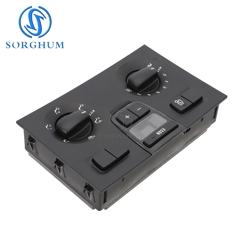 SORGHUM 1748563   Painel de interruptor de ar condicionado do aquecedor de cabine para caminhões Scania P/G/R 40PIN 1801707 2008142 1748565 2419809 2259512