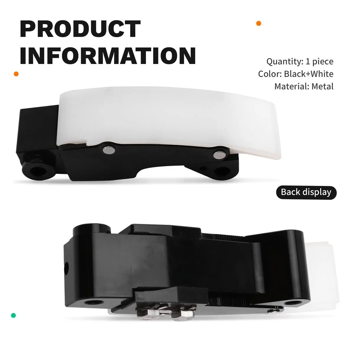 #18V Automotive Parts & Accessories, Manual Primary Chain Adjuster Kit fits Harley Davidson (Black & White)
