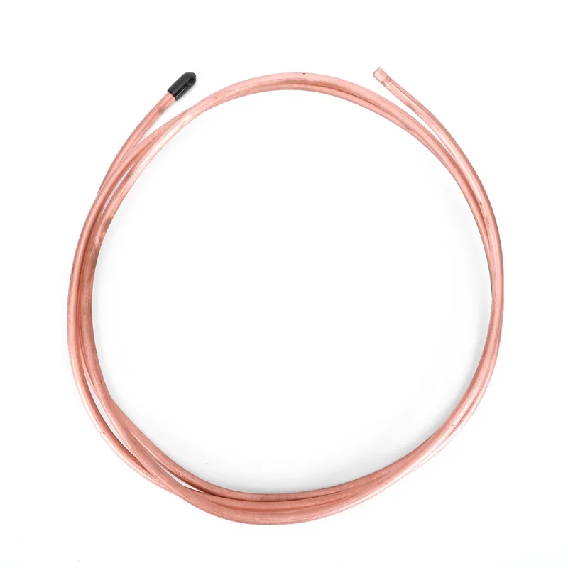 

2m C1100 T2 Copper Tube Pipe Soft Coil Tubing For Air Conditioner Refrigerator OD 6mm / ID 4.8mm
