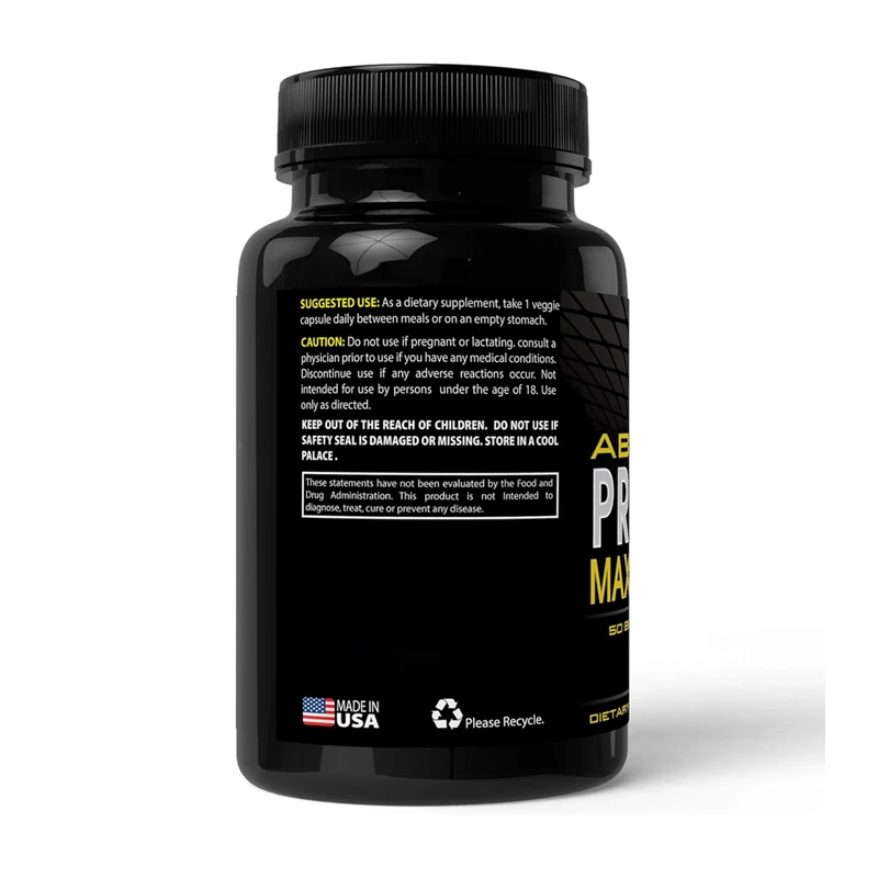 Probiotics, maximum strength, multiple strains per capsule, promoting intestinal health with 60 capsules