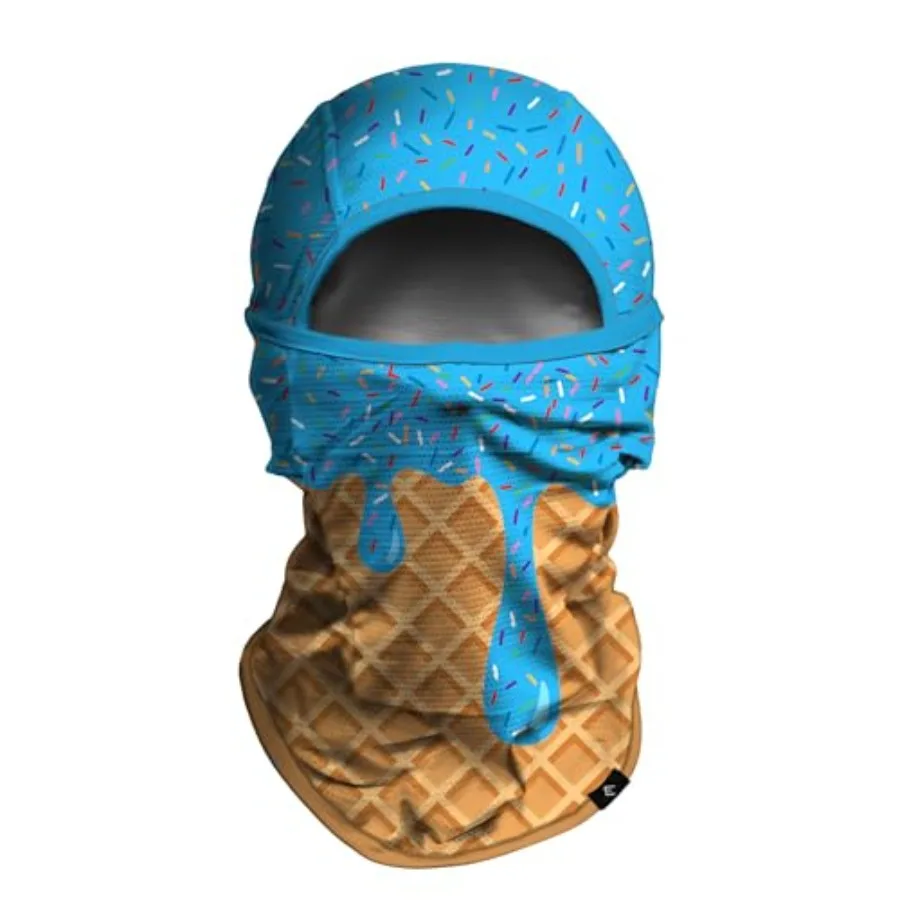 

Elite Athletic Gear Balaclava Mask Shiesty All Season Ski Mask for Football Running Training Cold Weather in Black with Moistur