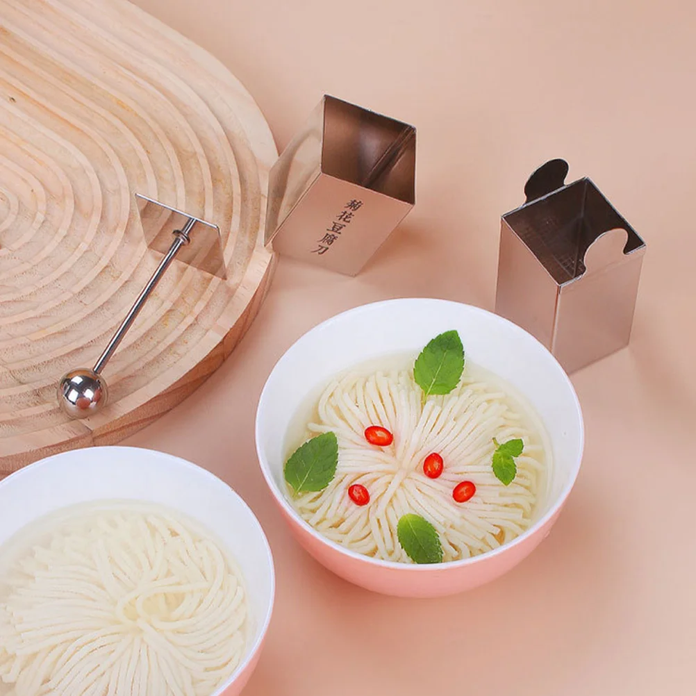 Trituradora de Tofu, herramienta de acero inoxidable para una preparación rápida de deliciosos platos de Tofu en cualquier molde de queso de cocina