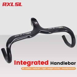 Carbon Road Integrated Handlebar,1-1/8