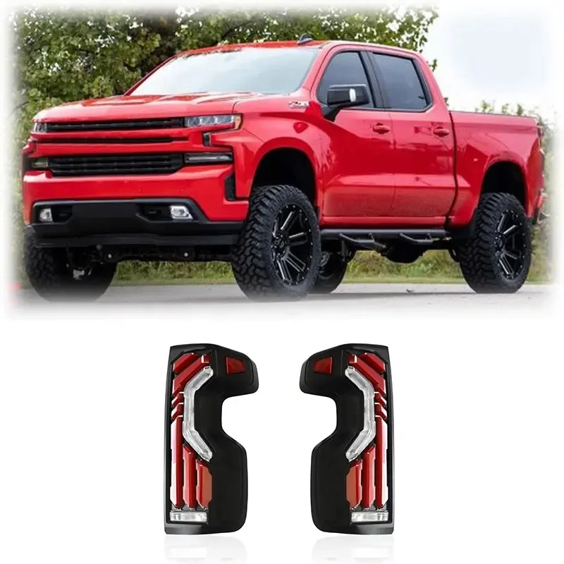 

Suitable for 19-23 Chevrolet Tail Lights Chevy Silverado 1500 2500 3500HD