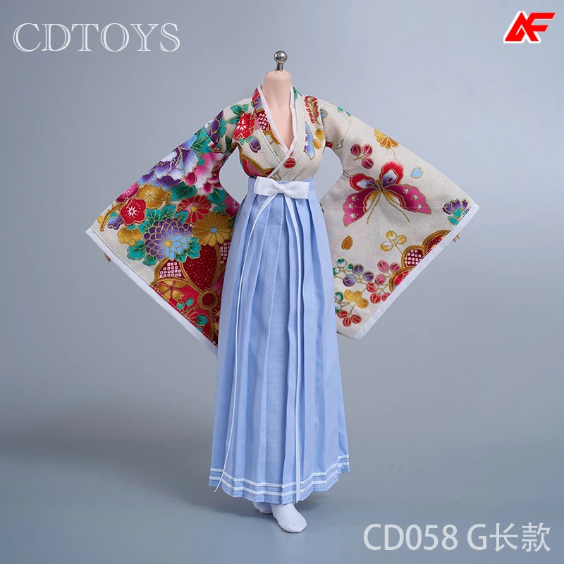 Cdoys-ملابس كيمونو يابانية للدمى ، CD058 مقياس ، شخصية حركة نسائية ، TBL PH JO ، صندوق عالمي ، 12"