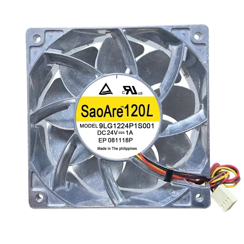 

Original 9LG1224P1S001 12038 24V 1A 12cm all metal high-temperature resistant inverter cooling fan