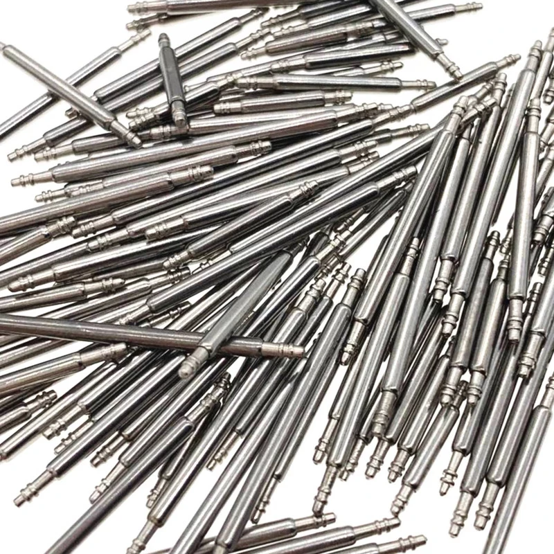 108PCs/pack 8-25mm Stainless Steel Watch Band Strap Spring Bar Link Pins Remover New Silver Watches Accessories