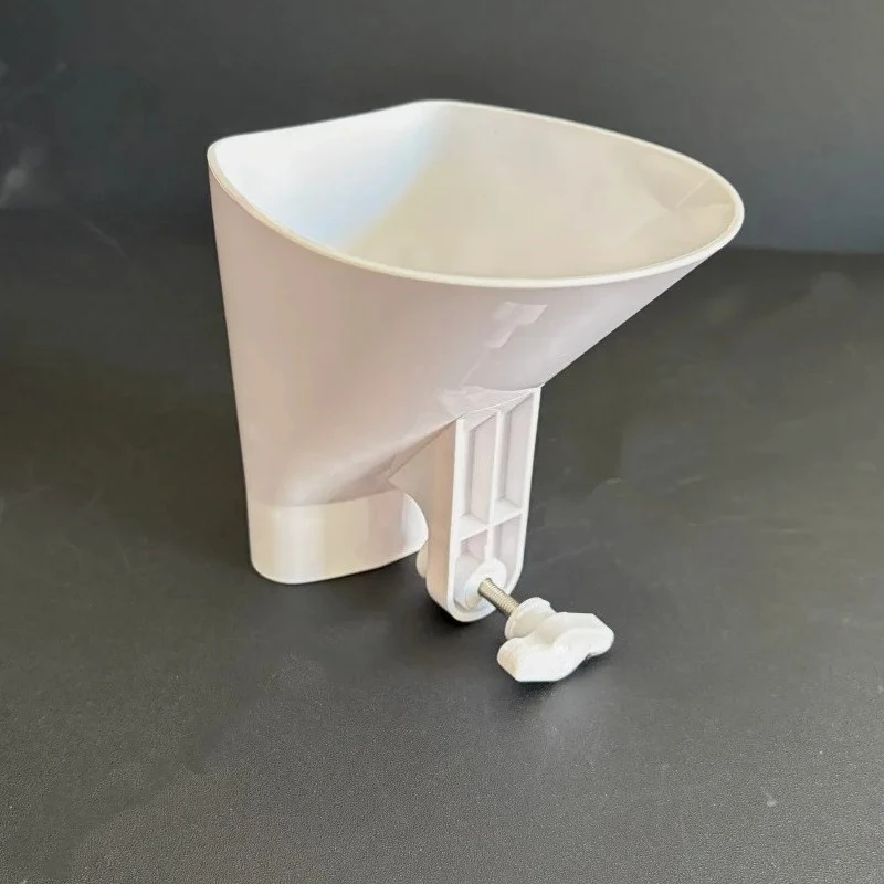 Vertical mixer flour funnel KitchenAid mixer spiral fixed funnel