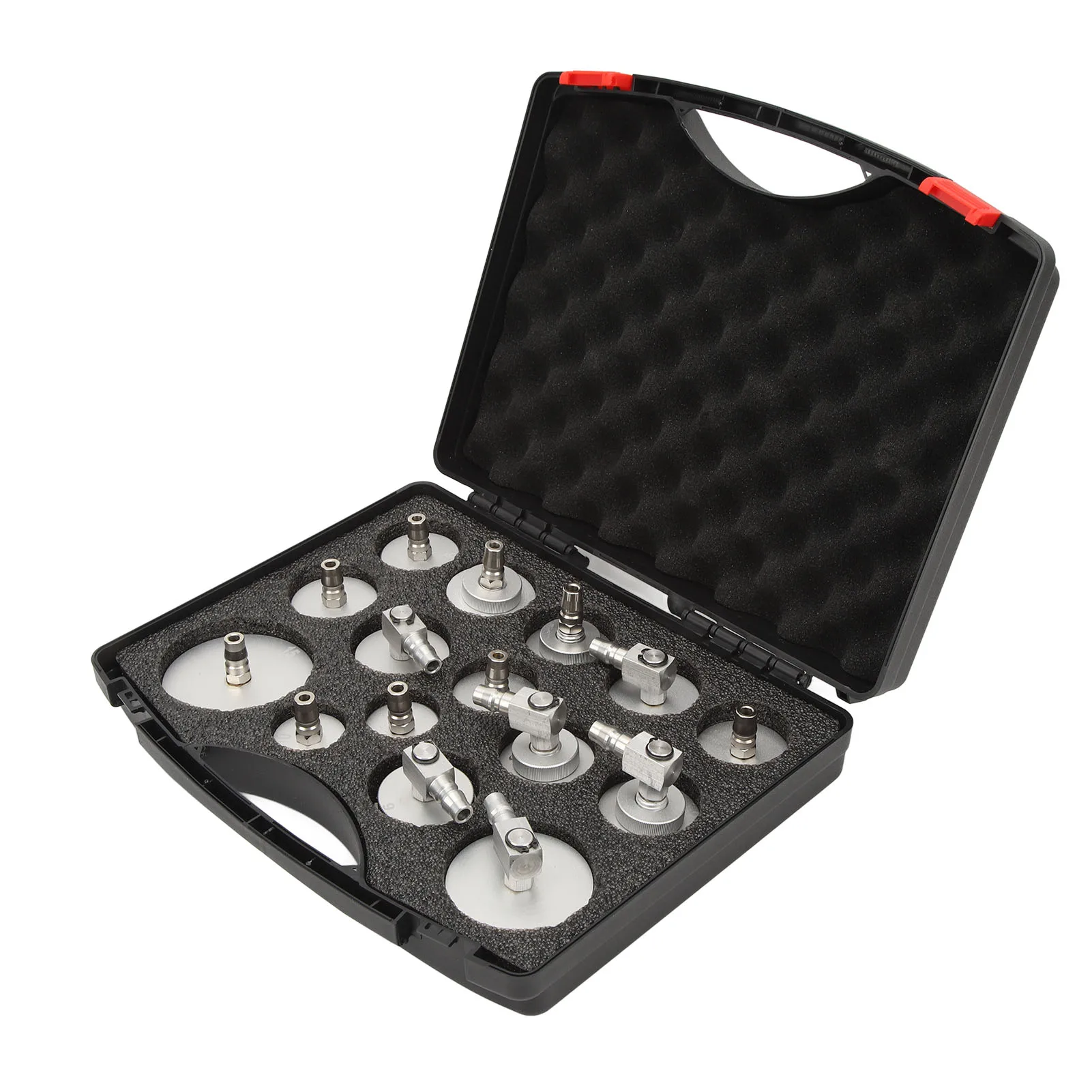 

15Pcs Master Cylinder Adapter Set Leakproof Brake Fluid Bleeder Adapter Universal for Automobiles