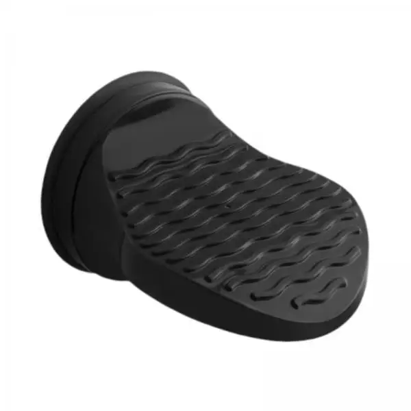 Plastic Shower Foot Rest Slanted Stability Pedal with Suction Cup for Bathroom Shaving Legs and Cleaning
