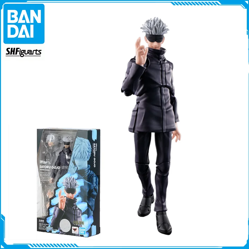 

In Stock Bandai S.H.F jujutsukaisen Satoru Gojo Original Genuine Anime Figure Model Toys For Boys Action Figures Collection Doll