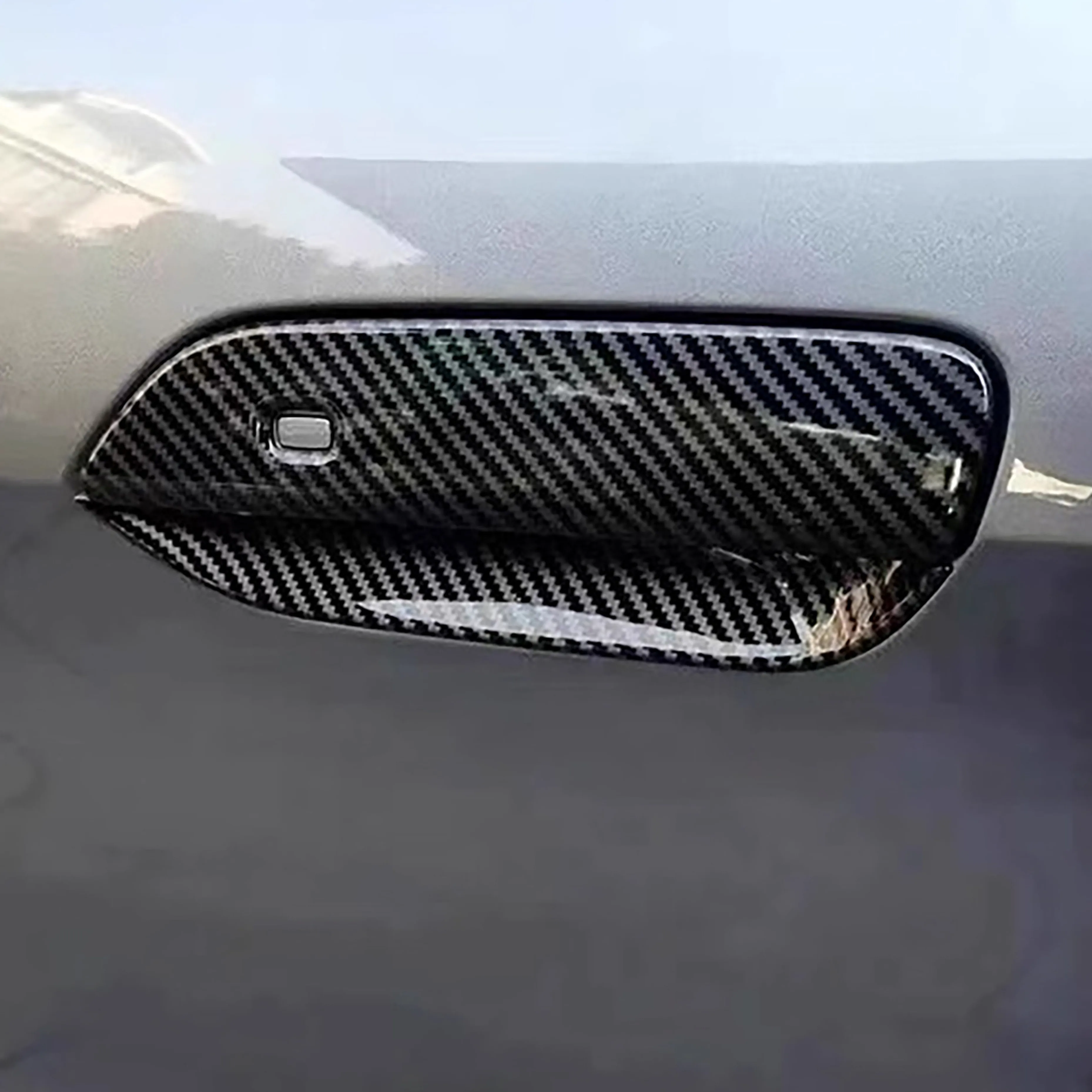 

Car Styling Door Handle Frame Decoration Cover Trim For BYD Dolphin 2022 Door Bowl Decals Exterior Accessories