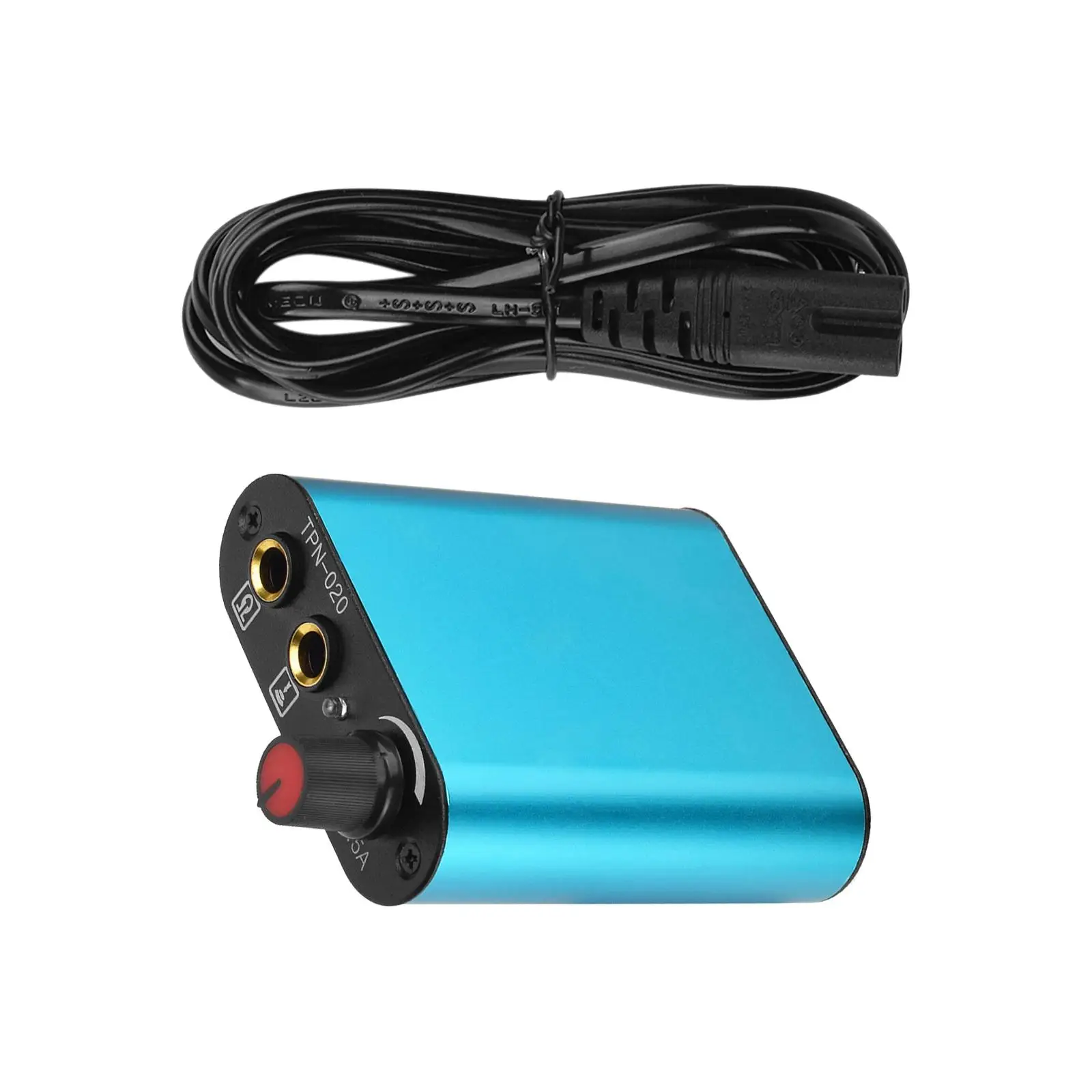 

Mini Tattoo Power Supply Tattoo Permanent Makeup Supplies Portable for Rotary Coil Machine 1.5-18V