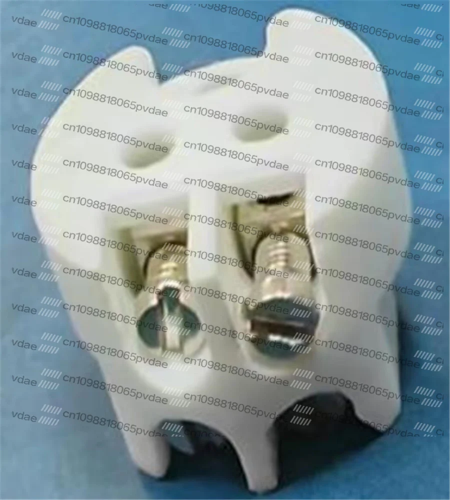 10pcs Ceramic MS09 Lampholders A35 G6.35 GX5.3 shadowless Bulb porcelain socket