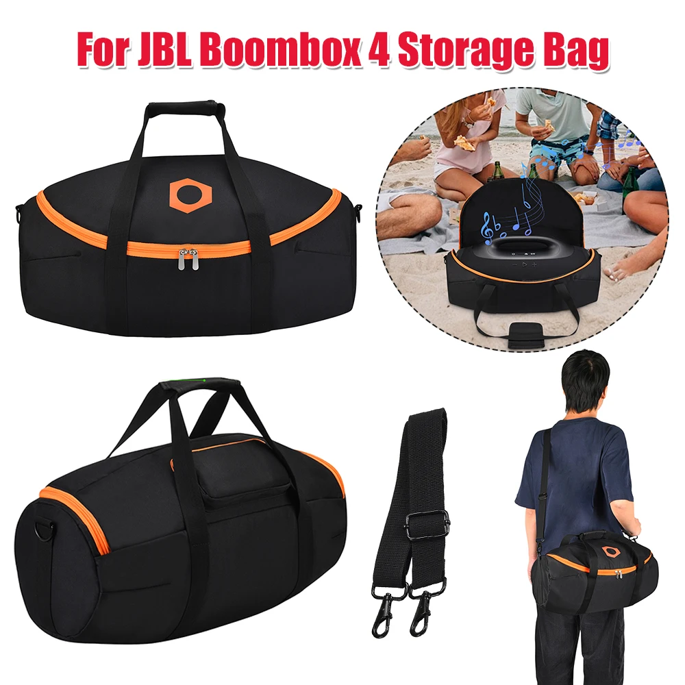 

Портативный чехол для хранения со съемным ремнем для переноски, чехол для хранения для звукового устройства Boombox 4