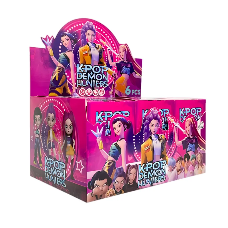 애니메이션 악마 사냥꾼 블라인드 박스 분해 재미 블라인드 백 소형 피규어 주변 모델 데스크탑 블라인드 박스 장식 선물