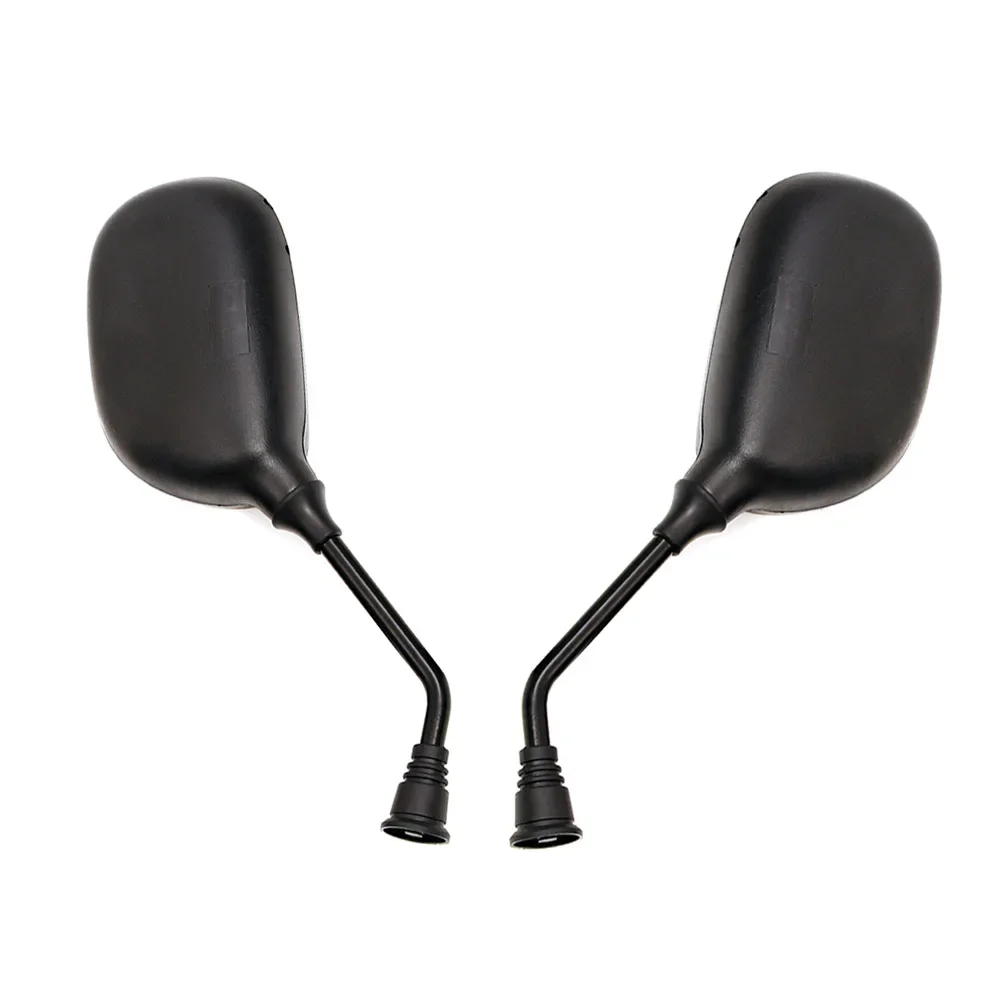 Pair M10 M8 Motorcycle Rear View Mirrors 8mm 10mm Thread For GY6 50cc 110cc 125cc 150cc Chinese ATV QUAD Moped Scooter CRF