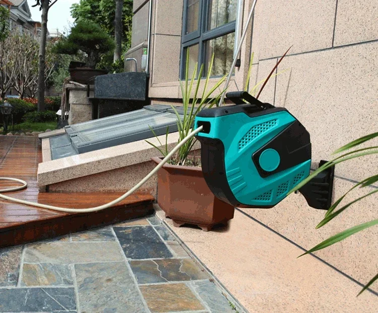 New Home Garden Retractable Hose Reel with Doft 30m PVC Water Hose