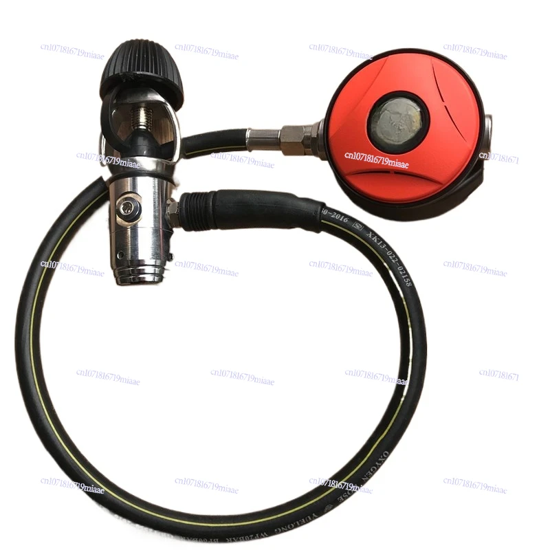 Diving Pressure Reducing Valve Respiratory Regulator Combination Kit First Head Second Head Respiratory Regulator Equipment