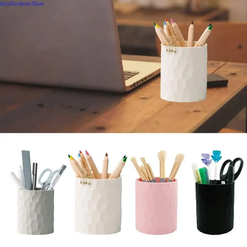 

Pen Holders Silicone Pencil Nordic Pencil Holders Makeup School Office Supplies for Students