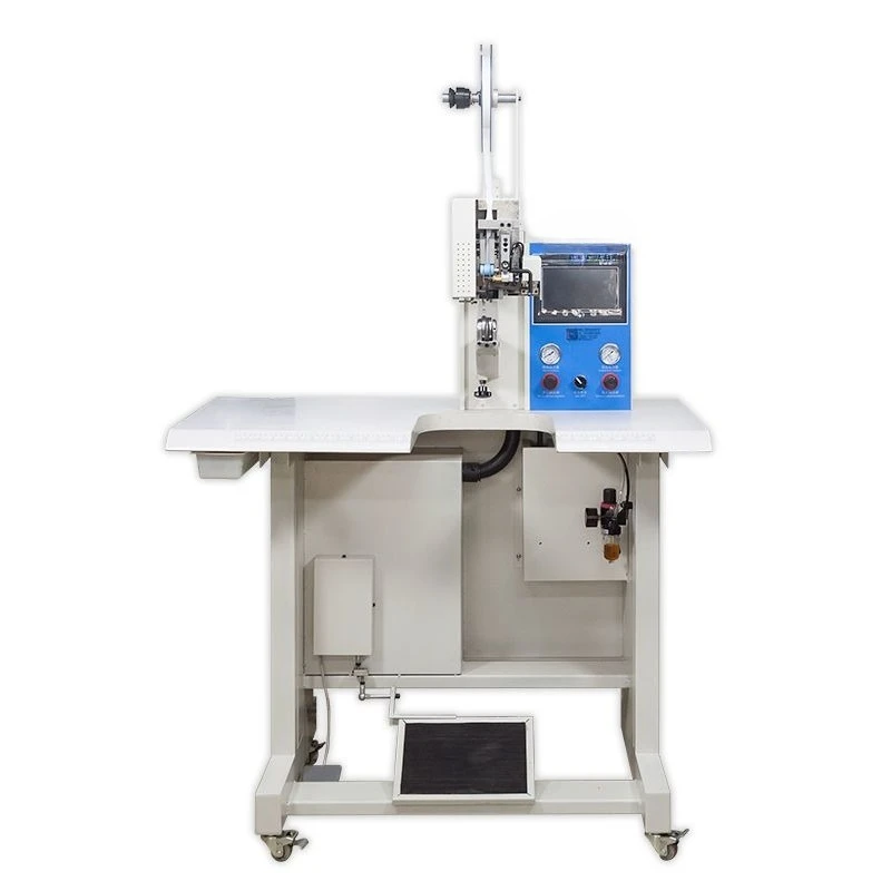 Cloth pressing machine, hot air bone opening machine, automatic sewing machine, manual splicing and pressing bone