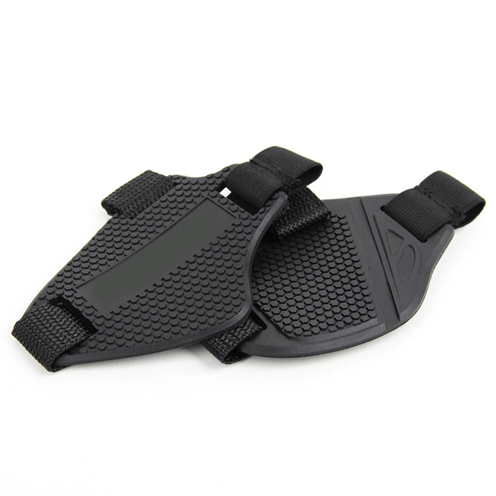 

Motorcycle Gear Shifter Cover Rubber Pad Protector TPU Material Prevent Scuff Marks Wear Tear Adjustable Easy Care Brake Shoes