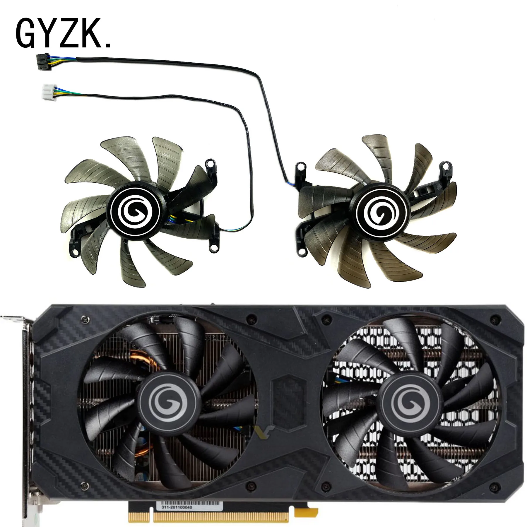 New For GALAX GeForce RTX3050 3060 3060ti GENERAL V2 Graphics Card Replacement Fan