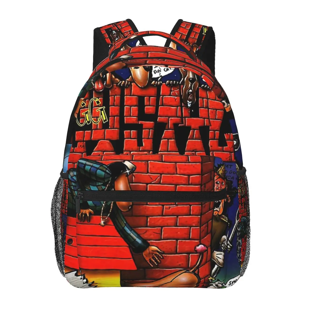 

Snoop Dogg Doggystyle Backpacks Boys Girls Bookbag Students School Bags Cartoon Kids Rucksack Shoulder Bag Large Capacity