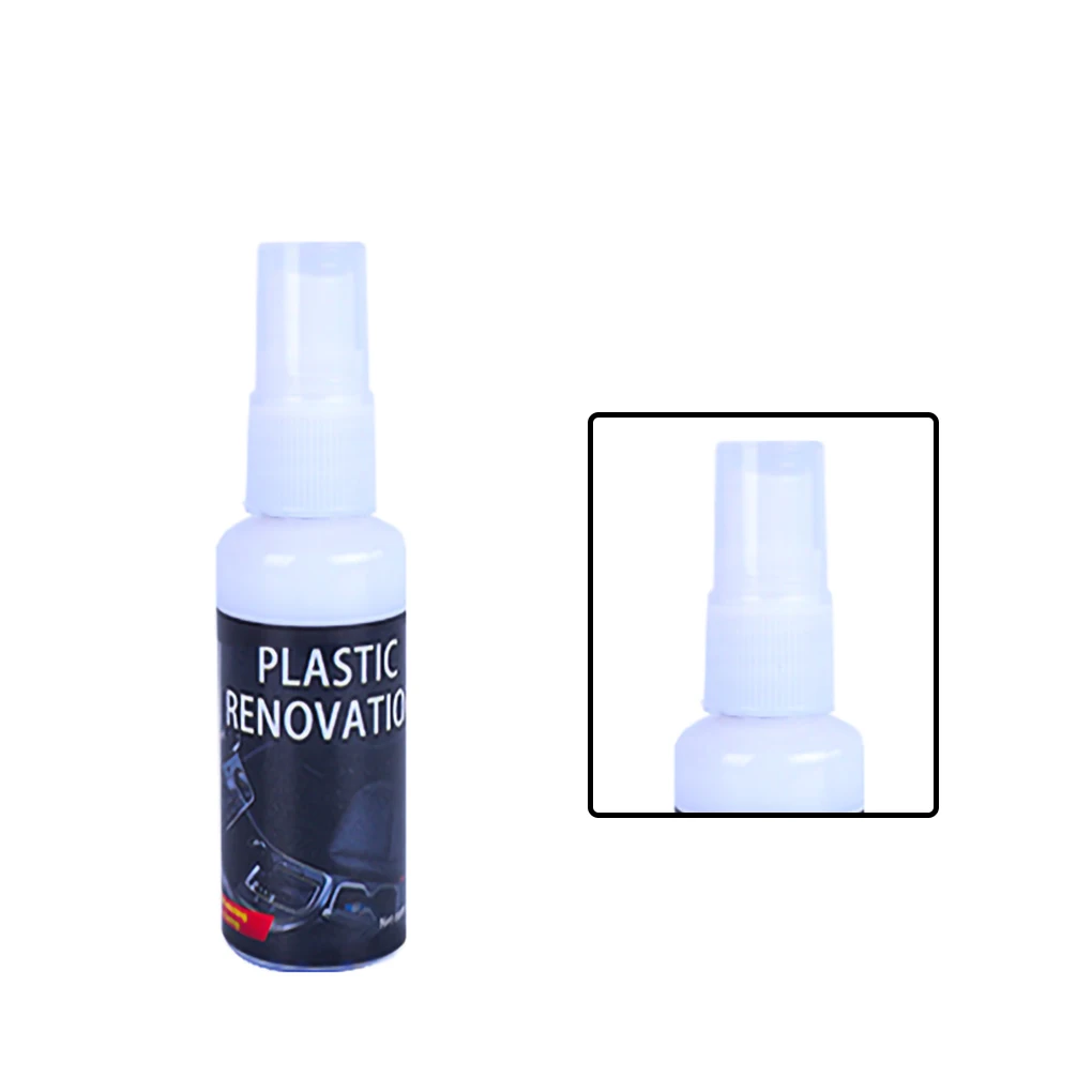 

Plastic Part Retreading Agent Safety Wax Reducing Agent Portable Automotive Interior Renovated Coating, Exterior 30ml