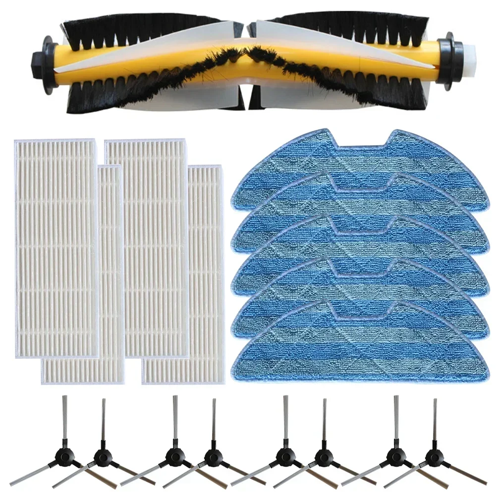 

Effective Dirt Removal Solution Main Side Brush Filter Mop Cloth for Blaupunkt For Bluebot For XPOWER+ Vacuums