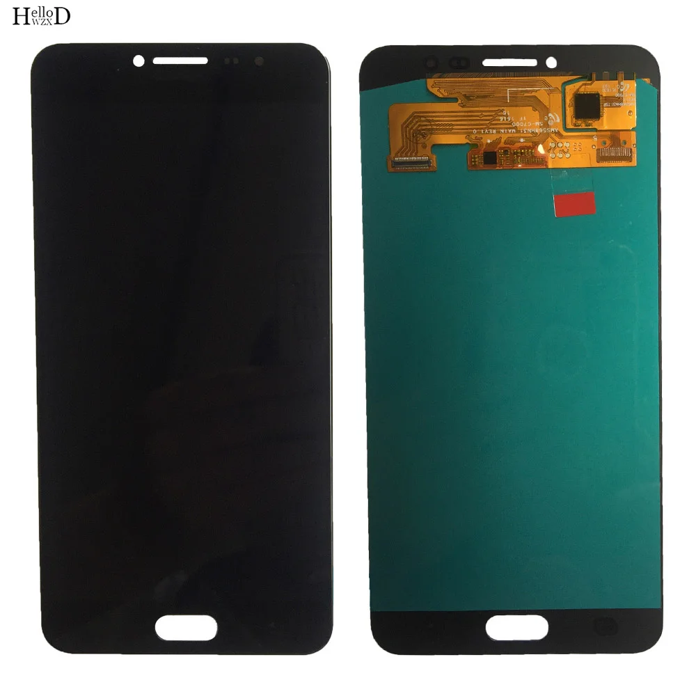 

5.5" AMOLED LCDs For Samsung Galaxy C7 C7000 SM-C7000 LCD Display Touch Screen Digitizer Panel Sensor Replacement Parts Tools