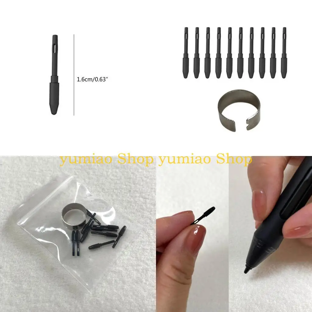

587B Touch S Pen Nib Tips for Drawing Tablet for PD1161 PD1220 1060pro WH850 SN540 ArtPaint AP31 H640P