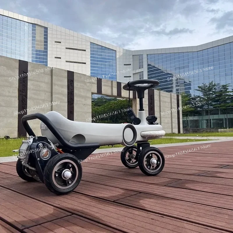 Electric twist car adult version high horsepower adult anti-rollover skateboard kart fast speed long battery life