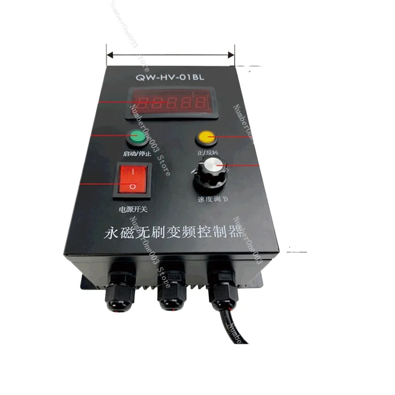 Small Motor 220V 2000W High Speed 6000 Rpm High Power Silent High Speed DC Brushless Motor