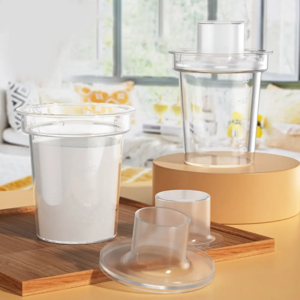 6pcs Durable Portable Baby Formula Container BPA Free Feeding Supplies Milk Powder Dispensers Transparent Milk Powder Box
